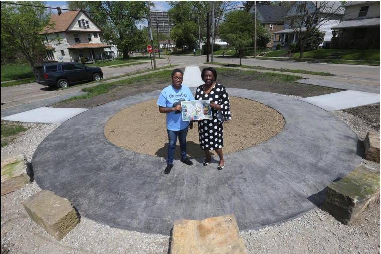 Summit Lake Community Leaders hold plans for Princeton-Kenyon Memorial Garden