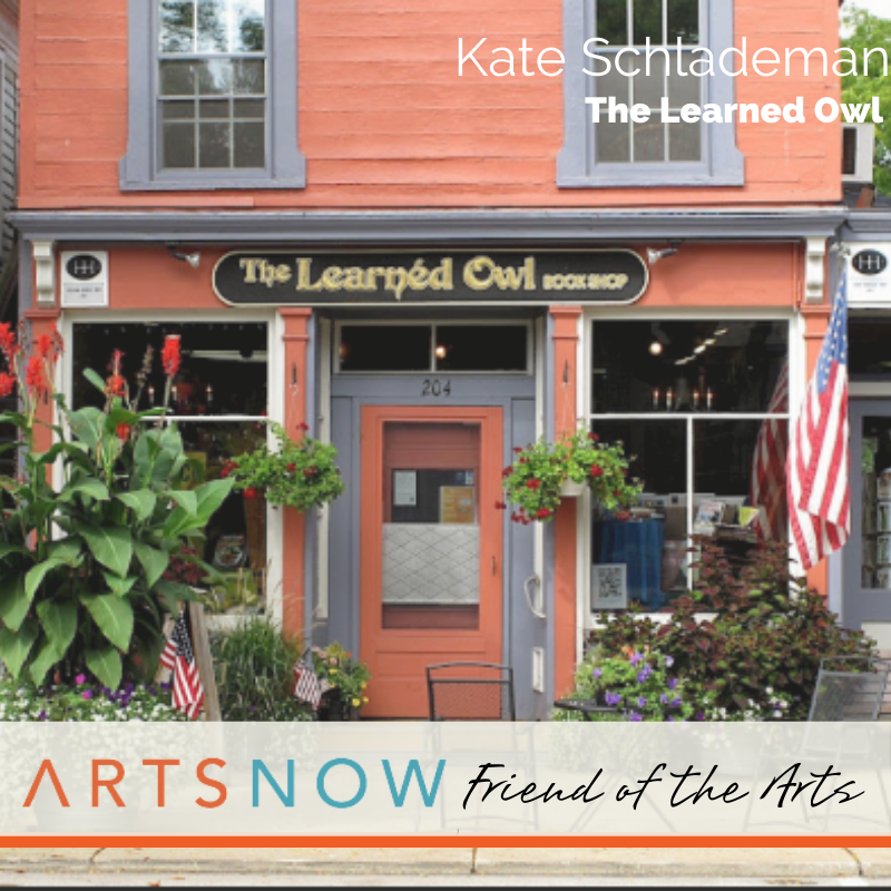 Thumbnail image for: ArtsNow Friend of the Arts: Kate Schlademan, The Learned Owl