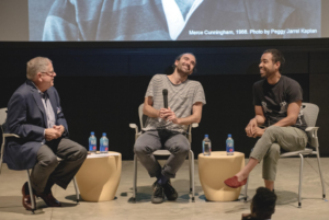 Photo of Alberto Ibarguen, Silas Riener and Rashaun Mitchell