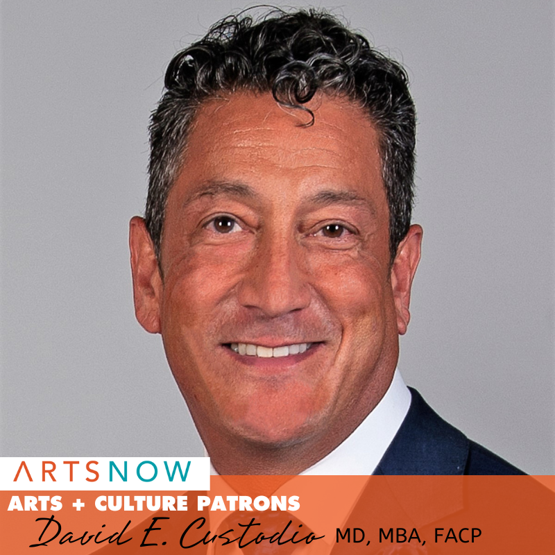 Thumbnail image for: Arts & Culture Patron: David E. Custodio, MD, MBA, FACP