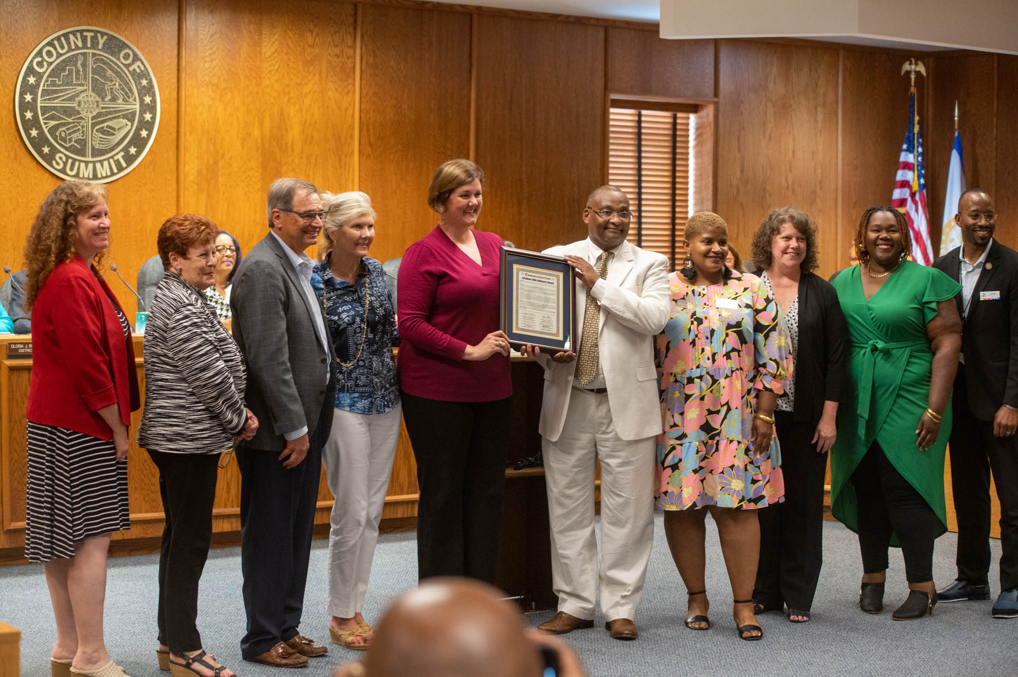 Thumbnail image for: DEIA Advisory Board for Arts and Culture Celebrates Commendation from Summit County Executive and Council